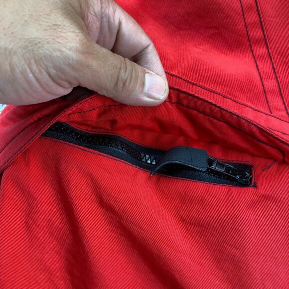 Snap-On Sport Winter Jacket Insulated Coat Men Large L Red CHOKO Racing Parka - Picture 10 of 16